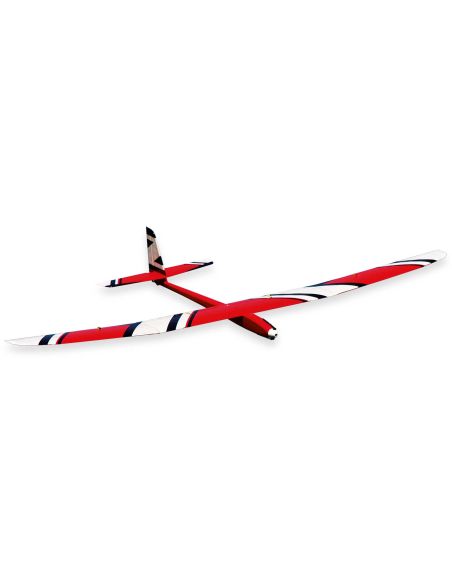 Planeur RC, Robbe Modellsport Slider Q High Performance 4 volets Modèle d'avion électrique, kit contreplaqué