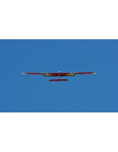 Planeur RC, Robbe Modellsport Slider Q High Performance 4 volets Modèle d'avion électrique, kit contreplaqué
