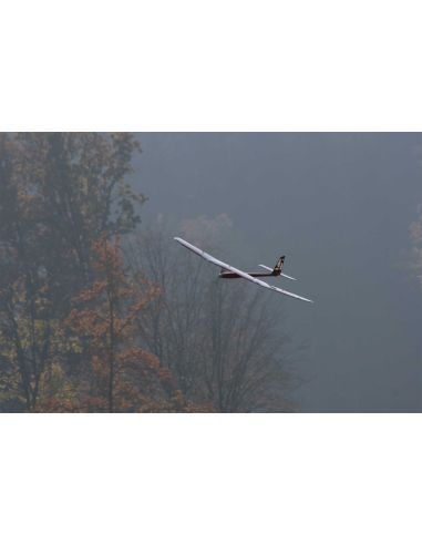 Planeur RC, Robbe Modellsport Slider Q High Performance 4 volets Modèle d'avion électrique, kit contreplaqué