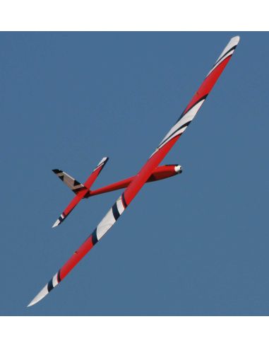 Planeur RC, Robbe Modellsport Slider Q High Performance 4 volets Modèle d'avion électrique, kit contreplaqué