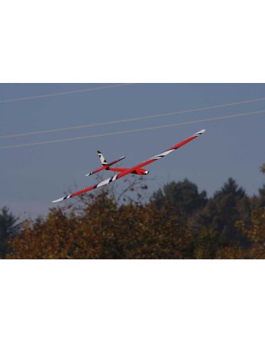 Planeur RC, Robbe Modellsport Slider Q High Performance 4 volets Modèle d'avion électrique, kit contreplaqué
