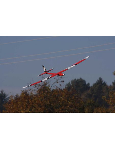 Planeur RC, Robbe Modellsport Slider Q High Performance 4 volets Modèle d'avion électrique, kit contreplaqué