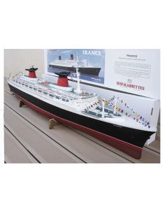 Bateau rc, modélisme PAQUEBOT FRANCE 1 er Kit 2