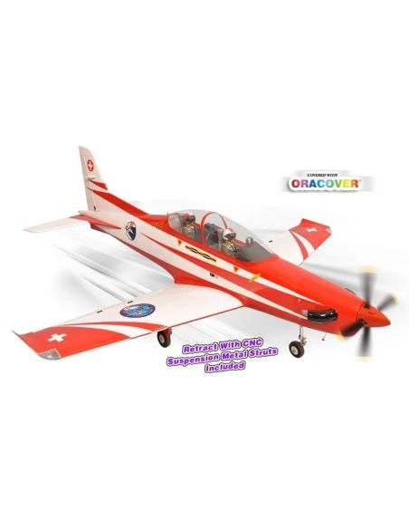 Avion rc Phoenix Model PC-21 Pilatus 0.91-15cc GP/EP ARF 1.40m