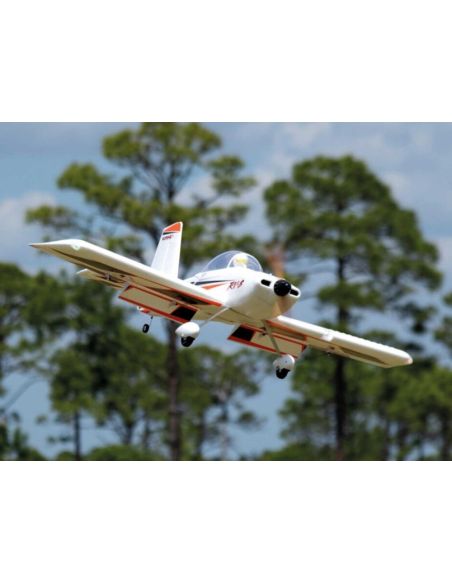 Avion Premier Aircraft RV-8 10E PNP orange & noir avec Aura 8 ET LEDs env. 1.28m
