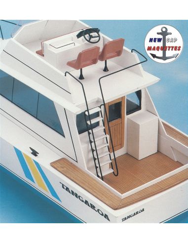 Bateau rc Kit bateau de peche au gros Tangaroa