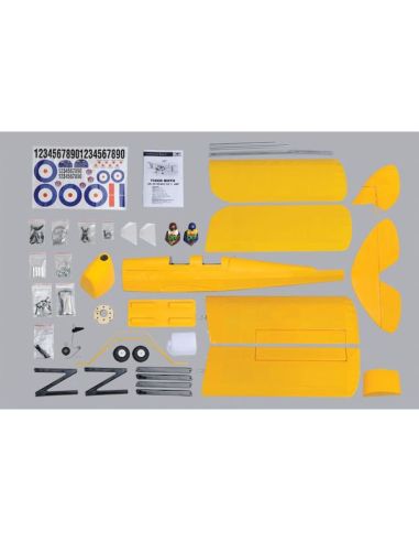 Avion rc Phoenix Model Tiger Moth .46-.55 GP/EP ARF 1,41m