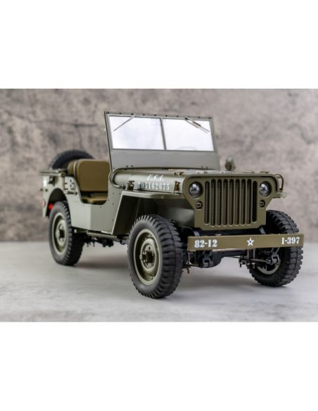 Modelisme R/C voiture 1/12 Willys MB scaler RTR car kit