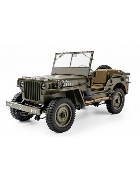 Modelisme R/C voiture 1/12 Willys MB scaler RTR car kit