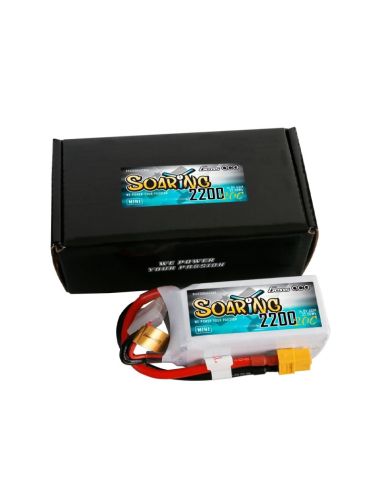 Accu lipo Batterie Gens ace Soaring Mini lipo 4S 14.8V 2200mAh 20C prise XT60
