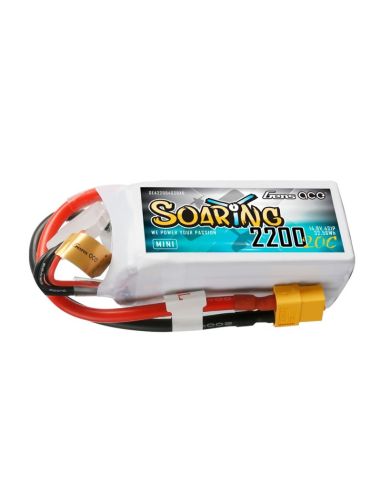 Accu lipo Batterie Gens ace Soaring Mini lipo 4S 14.8V 2200mAh 20C prise XT60