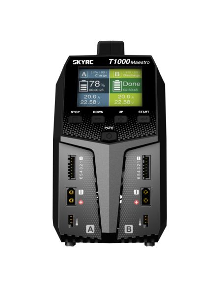 Chargeur RC T1000 Maestro AC/DC Duo charger (AC450W DC 1000W)