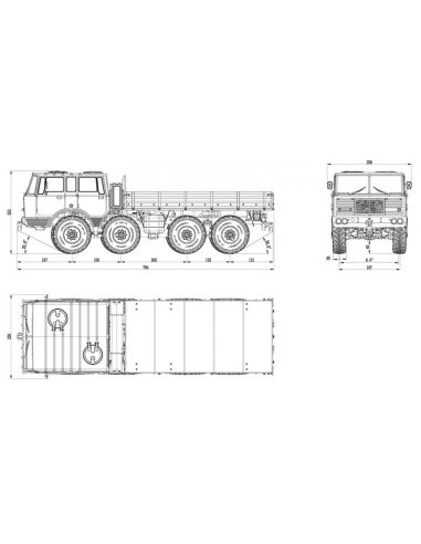 Voiture et camion RC, Crawling kit - DC8 1/12