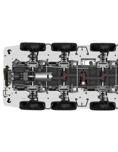 Voiture et camion RC, Military Scaling kit - BT8 1/12