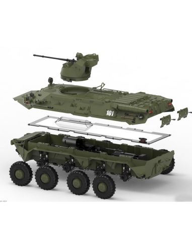 Voiture et camion RC, Military Scaling kit - BT8 1/12