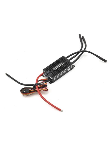 Variateur modelisme ESC Controleur Brushless 3-6S 80A Platinum V4 HOBBYWING
