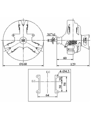 Moteur modélisme rc SAITO FA120R3 20cc
