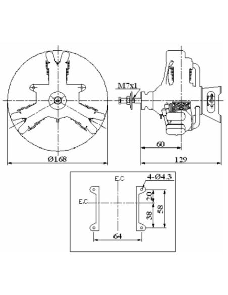 Moteur modélisme rc SAITO FA120R3 20cc