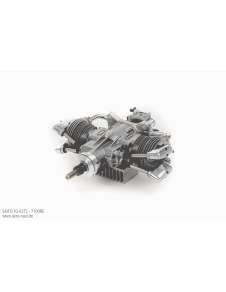 Moteur SAITO FG 61TS 61ccm - LCDP - Radiocommande.fr