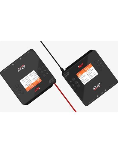 Chargeur modélisme ISDT K2 Air Dual Charger 200 (500)W x2 AC/DC Chargeur 1-6S avec technologie BattAir