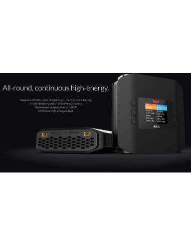 Chargeur modélisme ISDT K4 Smart Charger AC/DC 1-8S / 2x 20A 2x 600W