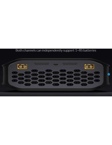 Chargeur modélisme ISDT K4 Smart Charger AC/DC 1-8S / 2x 20A 2x 600W