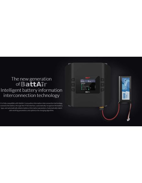 Chargeur modélisme ISDT K4 Smart Charger AC/DC 1-8S / 2x 20A 2x 600W