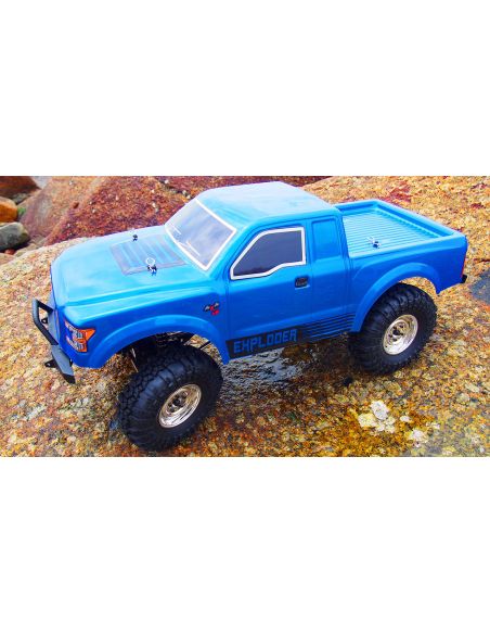 Voiture crawler rc AMXROCK RAPTOR 4WD, 1:10, RTR, BLEU