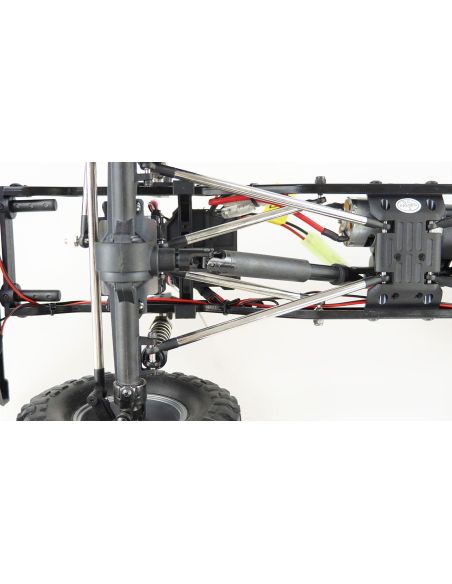 Voiture crawler rc AMXROCK RAPTOR 4WD, 1:10, RTR, BLEU