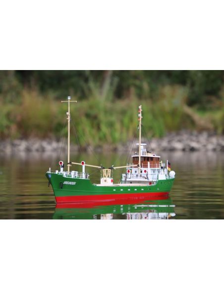 Bateau rc, navire de commerce Sous-verre MS Greundiek