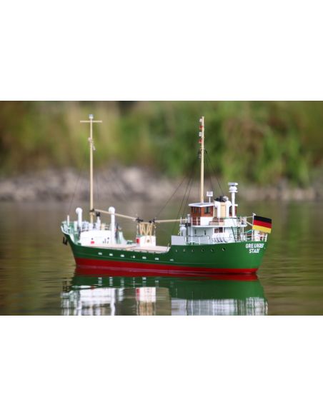 Bateau rc, navire de commerce Sous-verre MS Greundiek