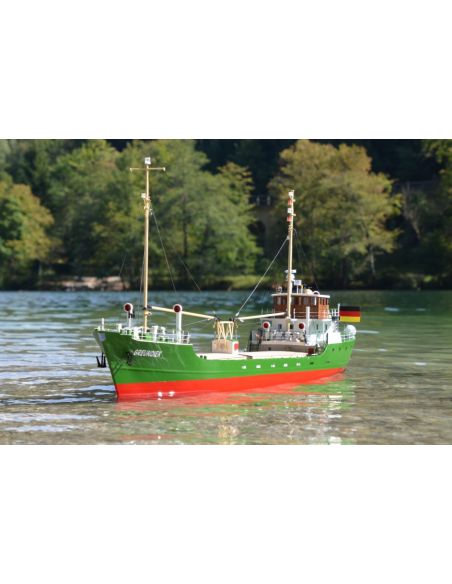 Bateau rc, navire de commerce Sous-verre MS Greundiek