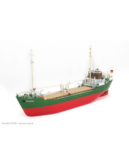 Bateau rc, navire de commerce Sous-verre MS Greundiek