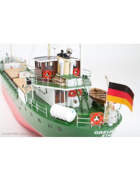 Bateau rc, navire de commerce Sous-verre MS Greundiek