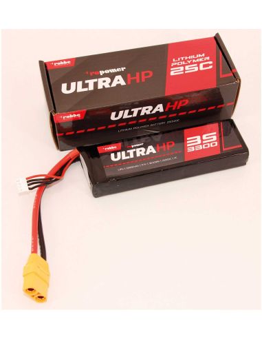 Accu ROBBE Robbe Modellsport RO-POWER ULTRA HP 3300MAH 11,1 VOLT 3S 25(50)C LIPO AKKU