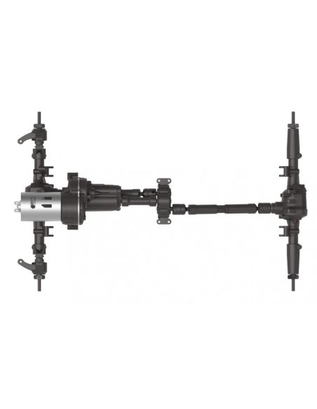 Camion Crawling kit - Crawling kit - XT4 EMO 1/10 Kit | Ventedemodelisme.fr