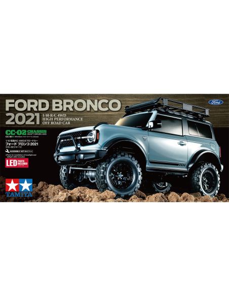 Modelisme voiture radiocommandé, Ford Bronco 2021 (CP) | Ventedemodelisme.fr