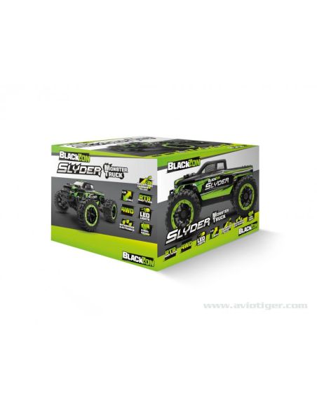 Voiture rc SLYDER MT 1/16 4X4 VERT