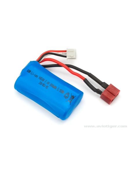 Accu rc BATTERIE LI-ION 7.4V 800MAH FICHE DEAN SLAYER