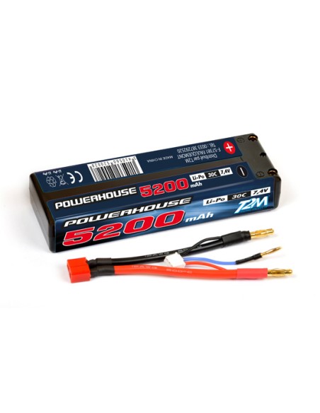 Accu Li-Po 2S 7.4V 30C 5200 mAh