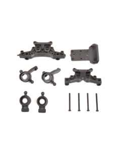 Fusees de roues + support amort.