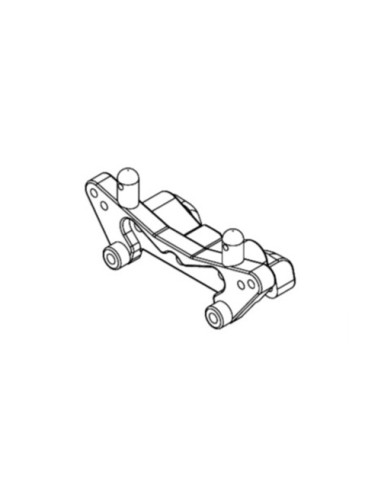 Support amortisseur AR