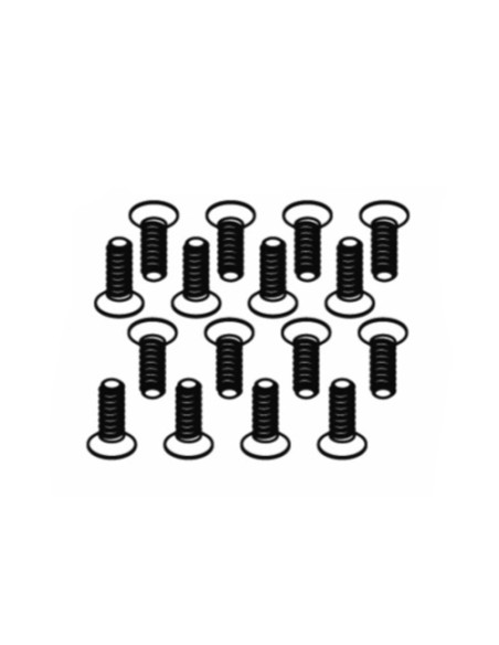 Vis tete fraisee 3x10mm (16p)