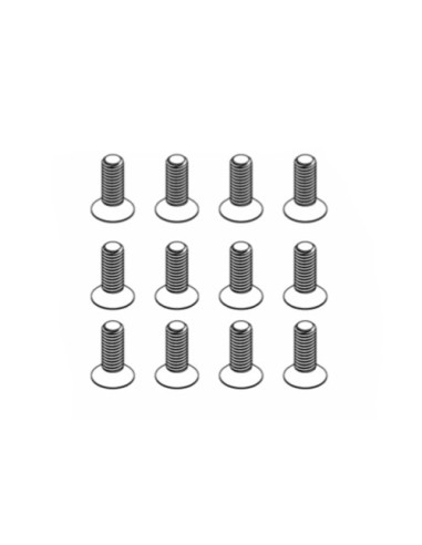 Vis tete fraisee 3x10mm (16p)