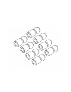 Rotules amortisseur sup. (8p)