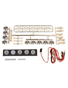 Kit Leds Crawler chrome (5 Leds)