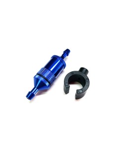 Filtre a essence bleu