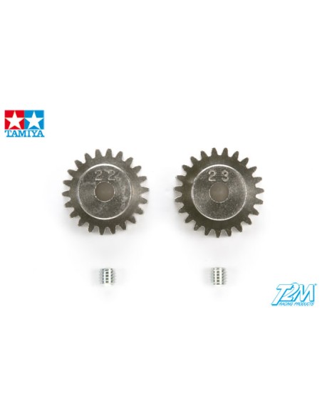 Pignons moteur 22T/23T 0,6
