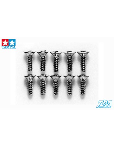 Vis tete fraisee 3x10mm