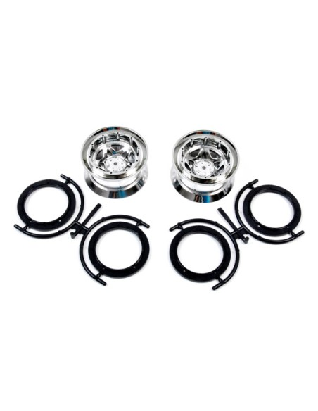 Jantes pentagram chromees CR01